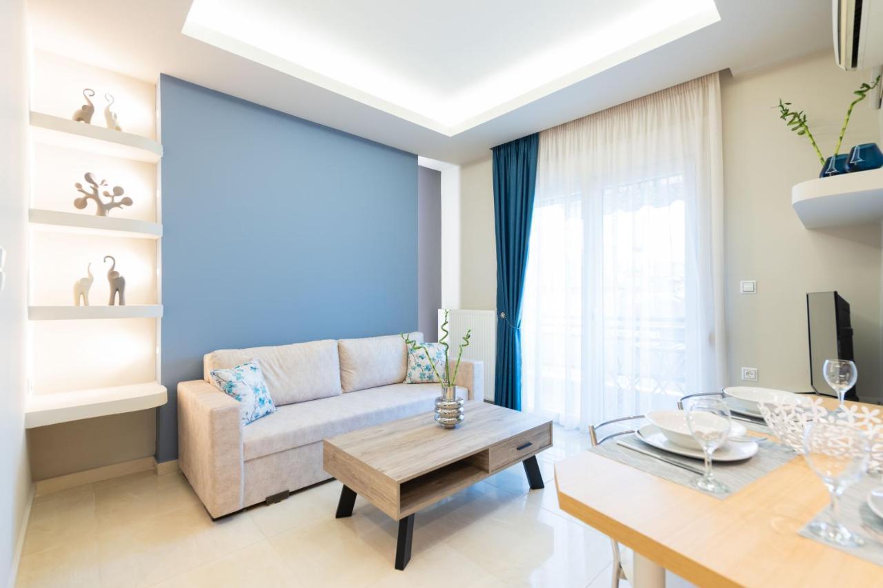 Velvet Blue Apartment Kavala Bagian luar foto