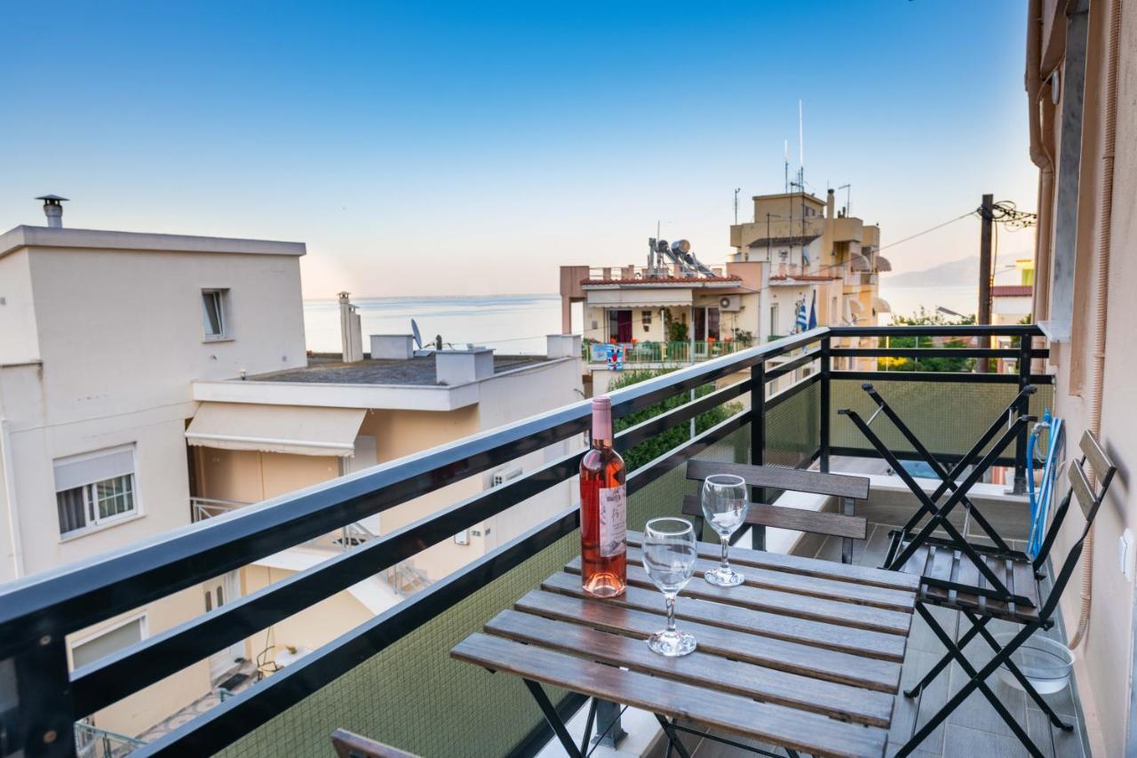 Velvet Blue Apartment Kavala Bagian luar foto